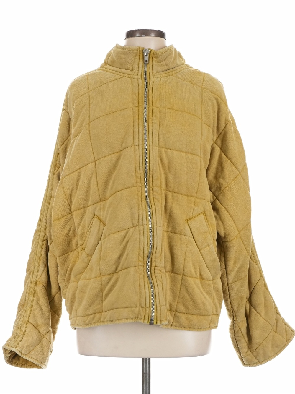 Free People Dolman Quilted Knit Jacket